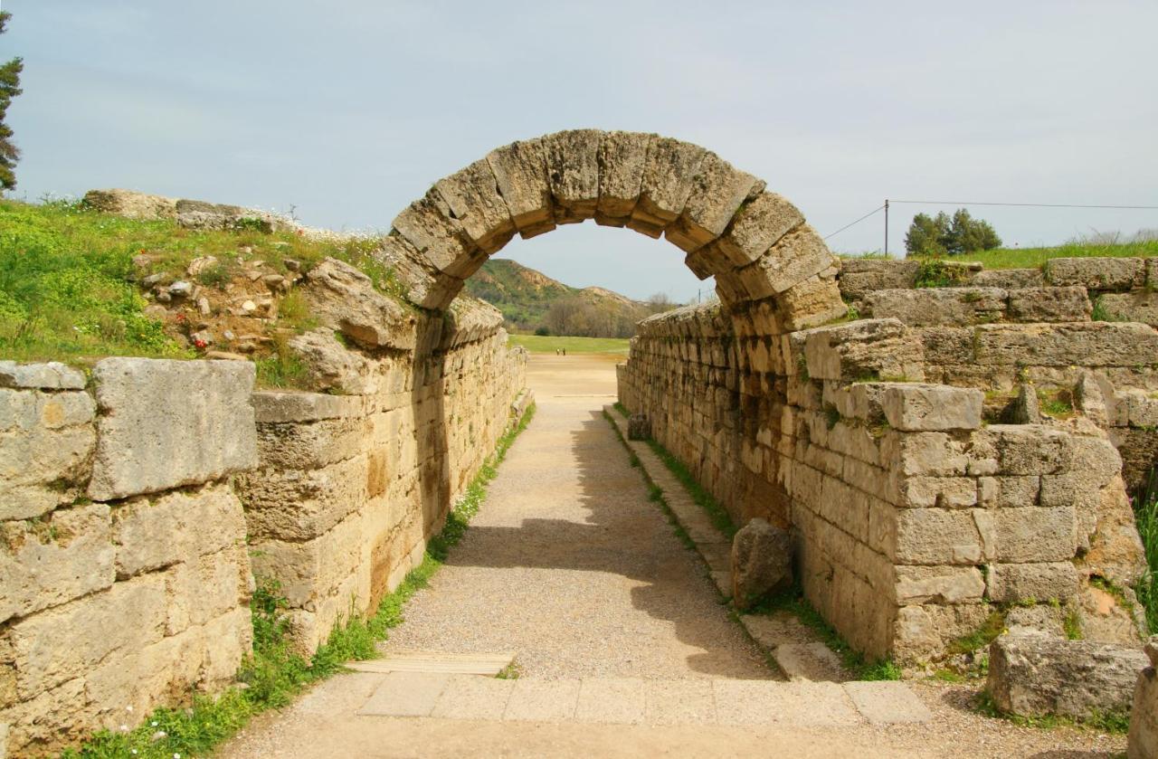 Central Guest Room Ancient Olympia Buitenkant foto